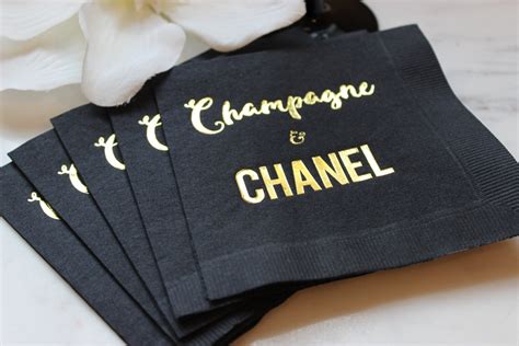 chanel napkin